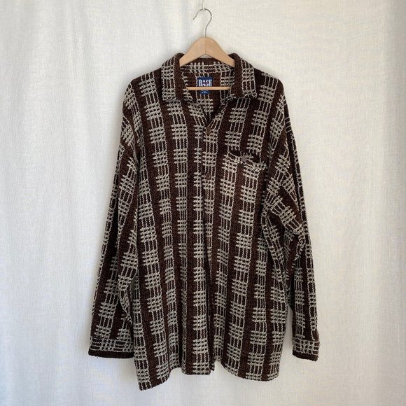 Vintage 1990's Base Camp Button Down XXL - Picture 3 of 6